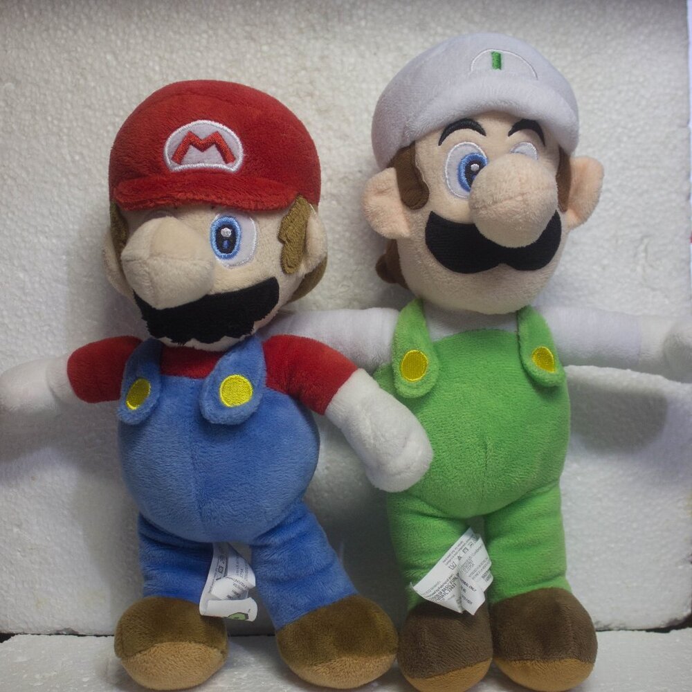 Nintendo Mario and Luigi 10 Inch Plush
